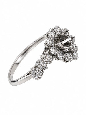 Diamond Engagement Ring ORA-001 - view 2