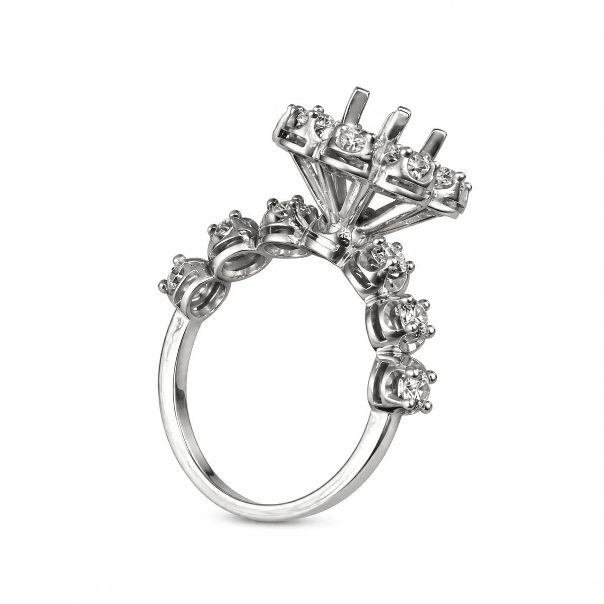 Diamond Engagement Ring ORA-013 - view 1