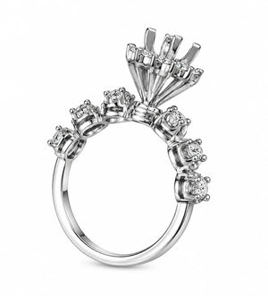 Diamond Engagement Ring ORA-013 - view 2