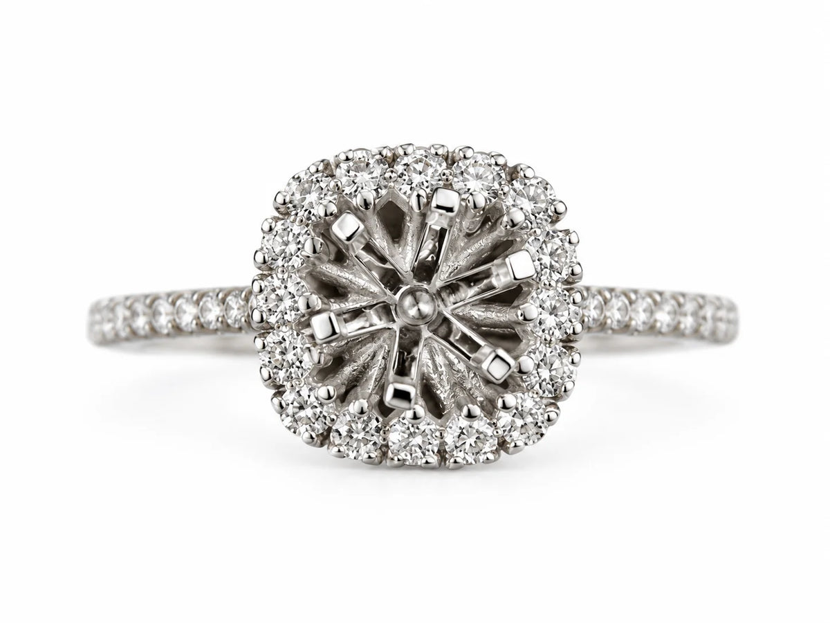 Diamond Engagement Ring ORA-025 - view 1
