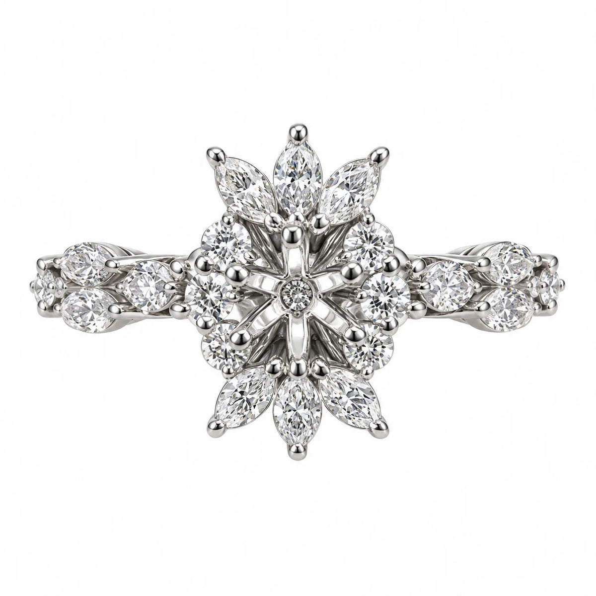 Diamond Engagement Ring ORA-031 - view 1