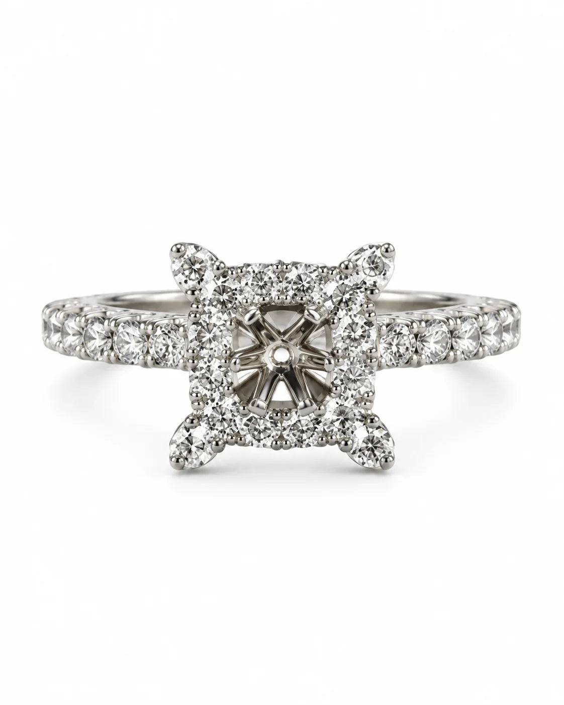Diamond Engagement Ring ORA-058 - view 2