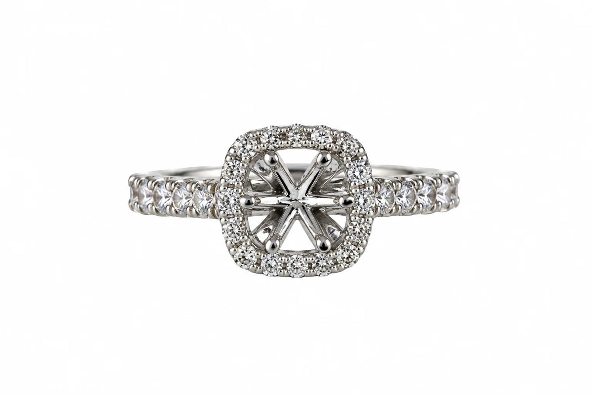 Diamond Engagement Ring ORA-065 - view 1