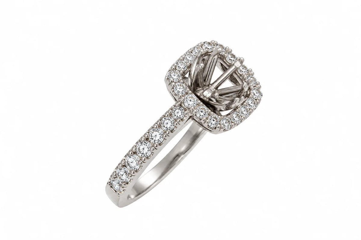 Diamond Engagement Ring ORA-065 - view 2