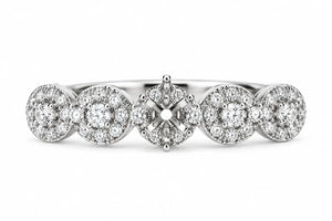 Diamond Engagement Ring ORA-015 - view 1