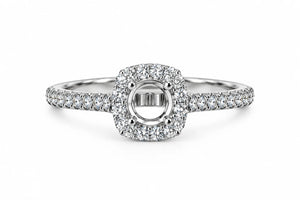 Diamond Engagement Ring ORA-017 - view 1