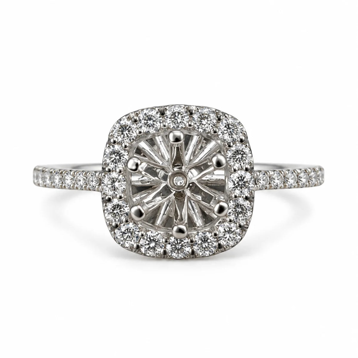 Diamond Engagement Ring ORA-025 - view 3