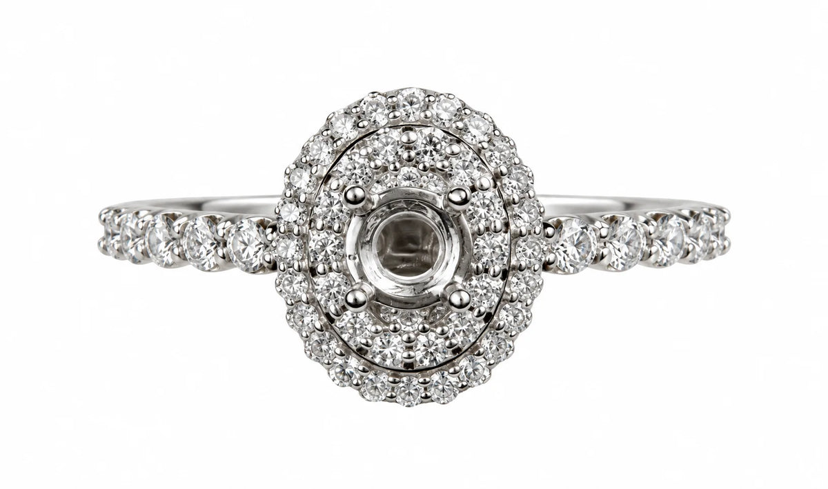 Diamond Engagement Ring ORA-030 - view 3