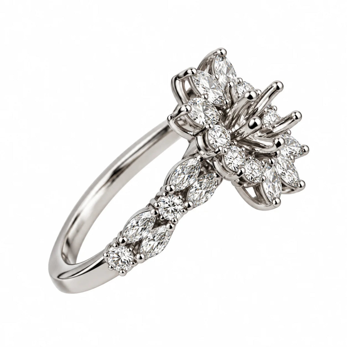 Diamond Engagement Ring ORA-031 - view 2
