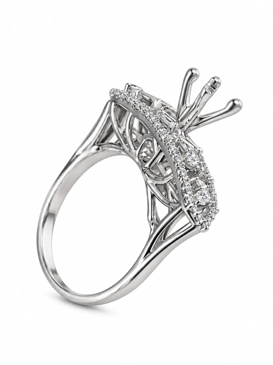 Diamond Engagement Ring ORA-041 - view 4