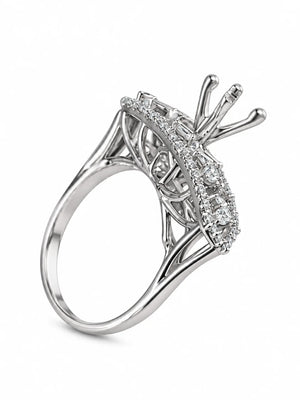 Diamond Engagement Ring ORA-041 - view 4