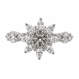 Diamond Engagement Ring ORA-047 - view 2