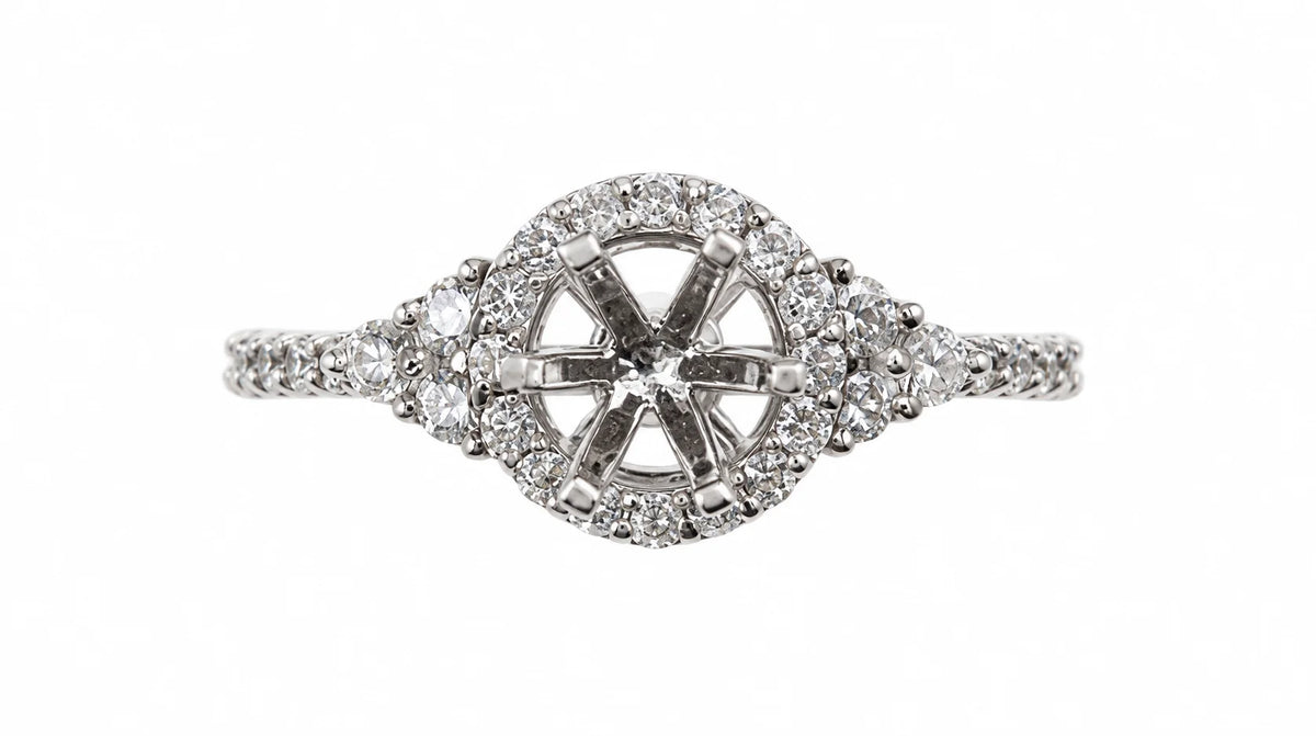 Diamond Engagement Ring ORA-048 - view 1
