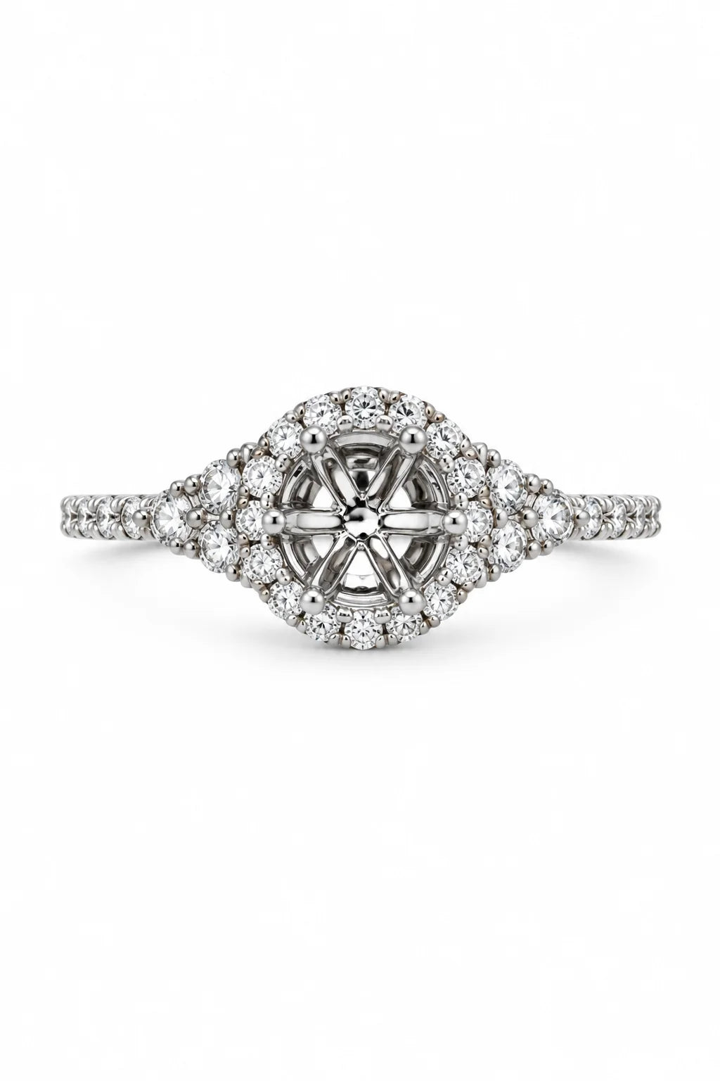 Diamond Engagement Ring ORA-048 - view 3