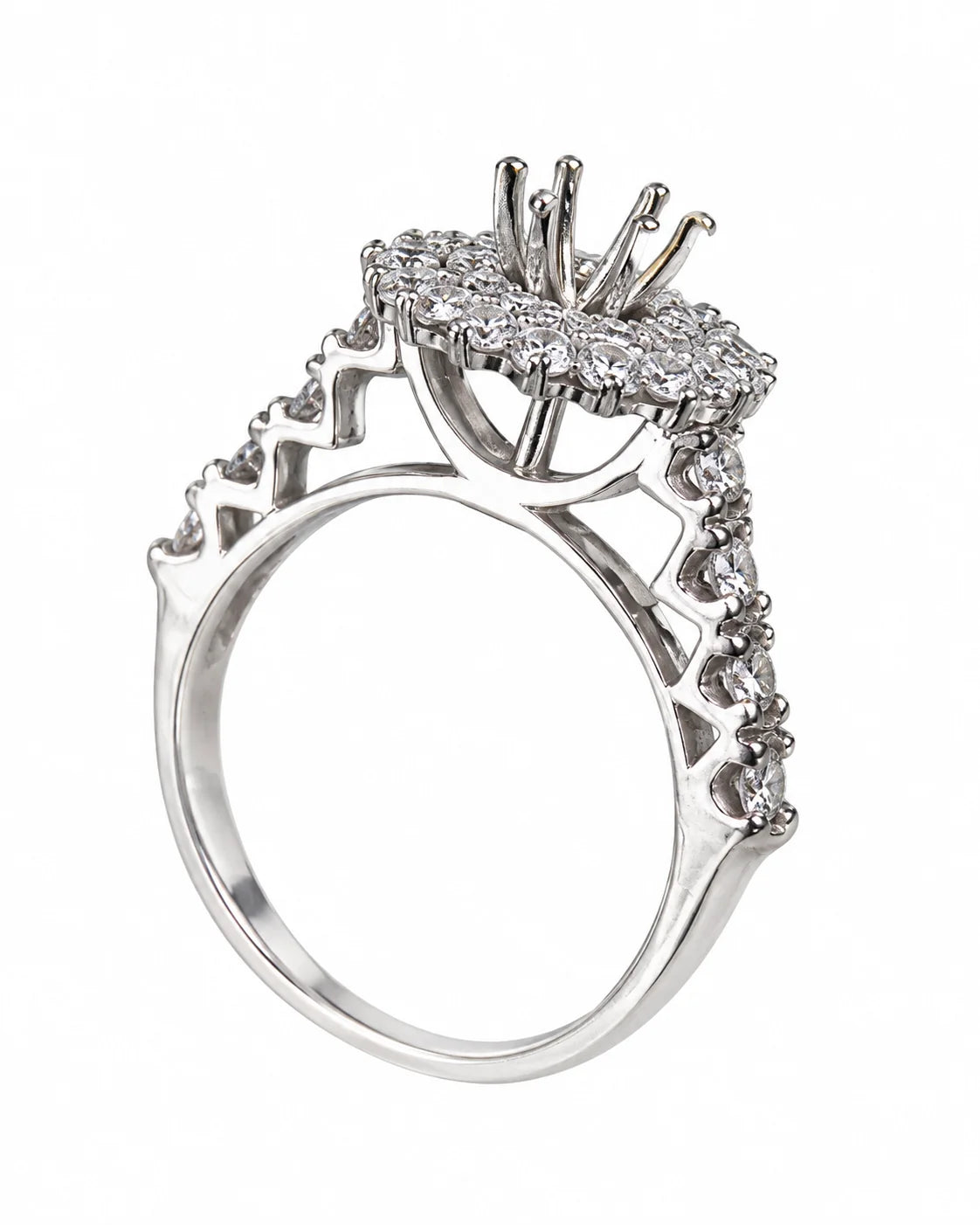Diamond Engagement Ring ORA-062 - view 2