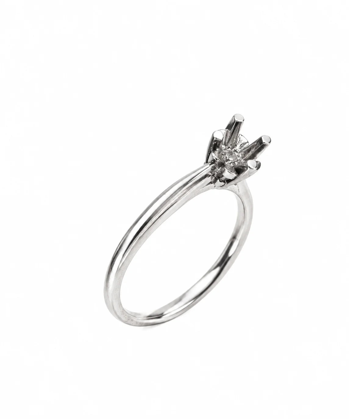 Solitaire Diamond Engagement Ring ORA-075 - view 2