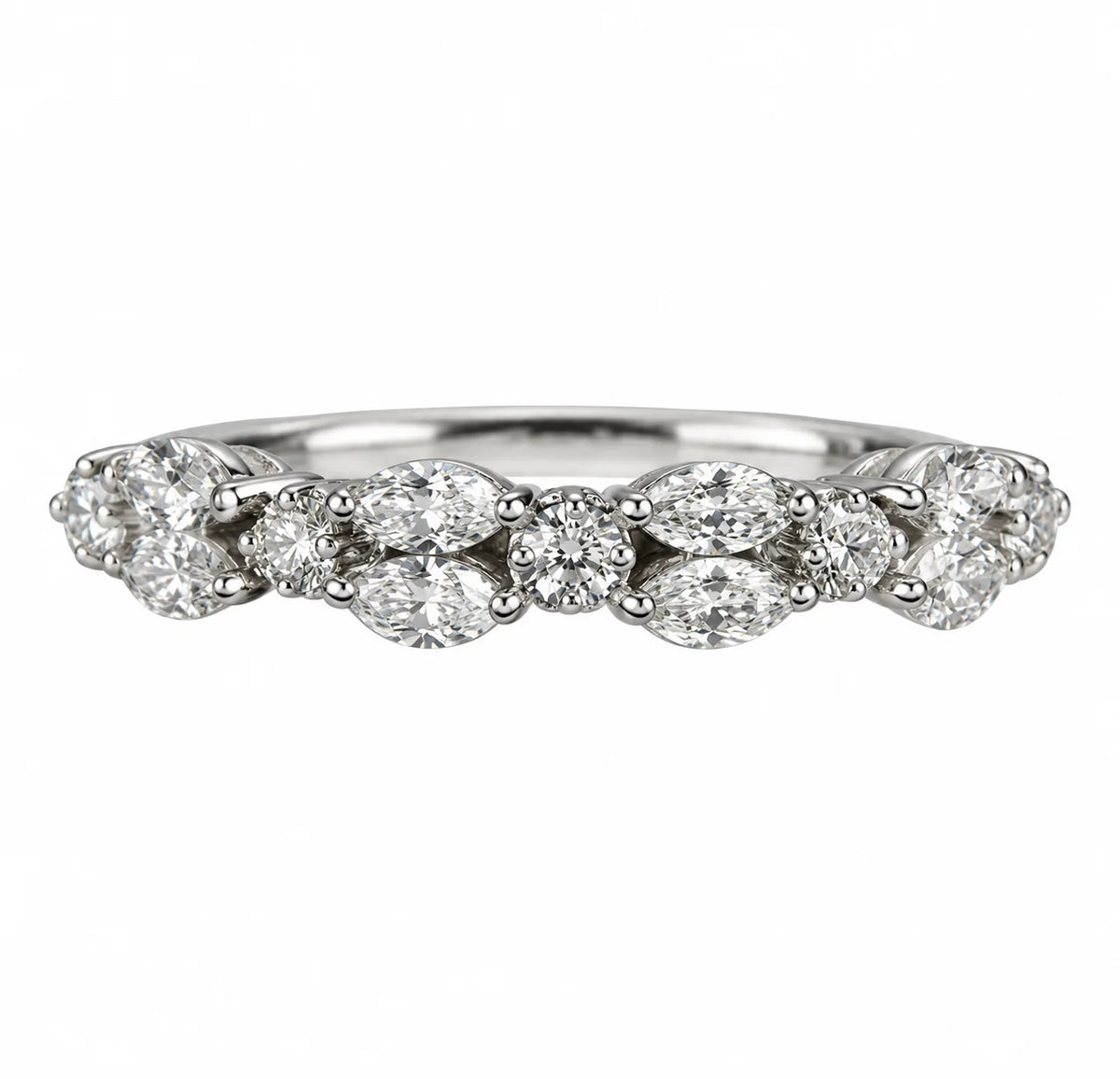 Diamond Wedding Band ORA-100 - view 1