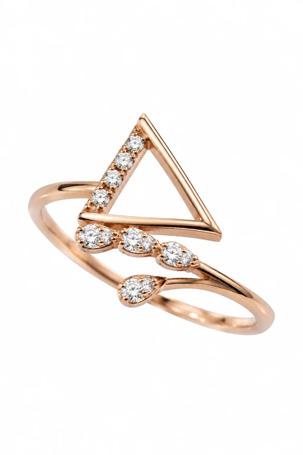 Yellow Gold Diamond Ring ORA-181 - view 2