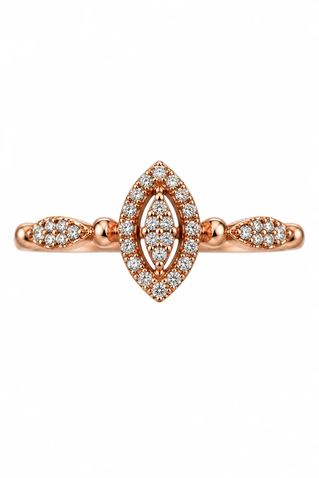Yellow Gold Diamond Ring ORA-187 - view 2